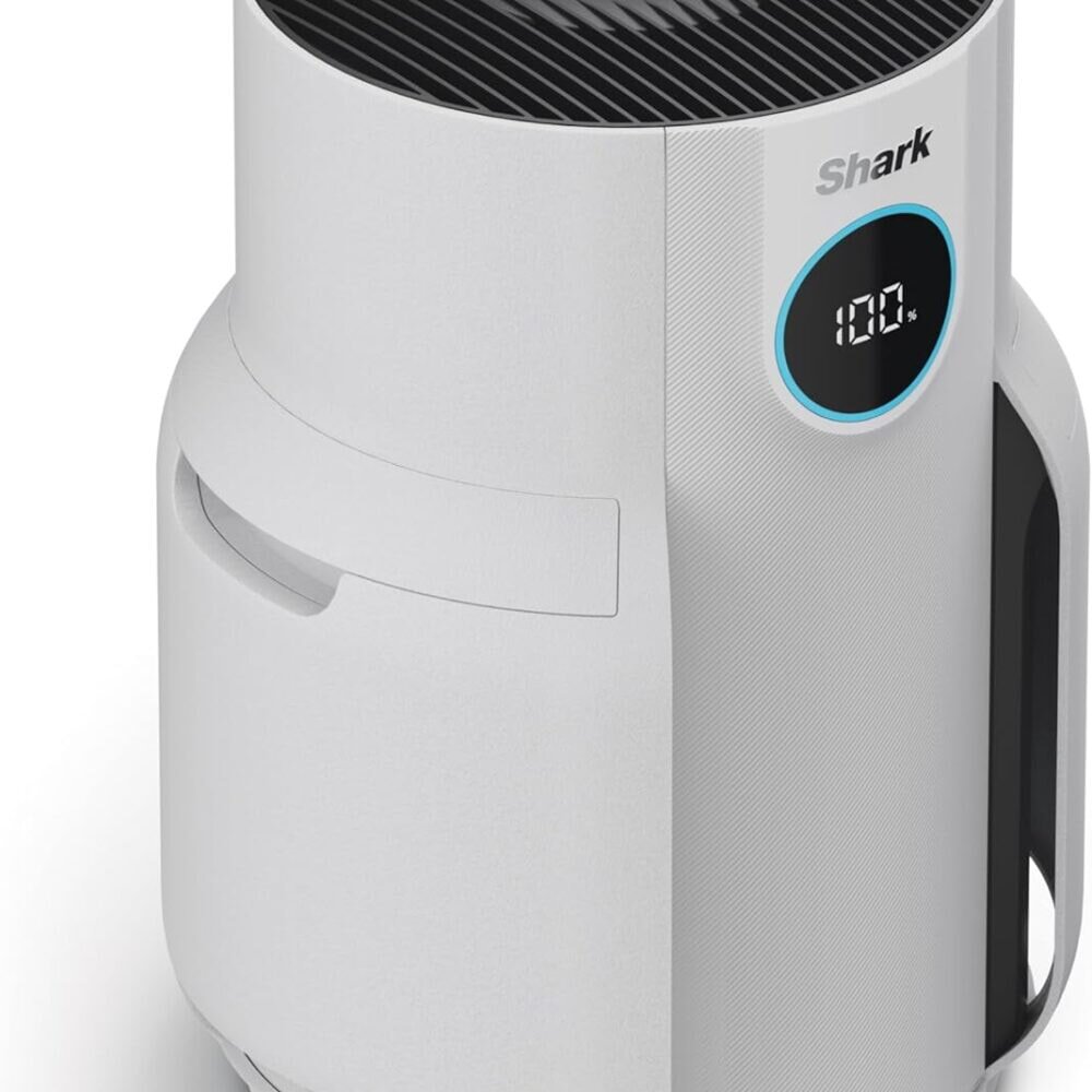 Shark NeverChange5 Air Purifier for Home, Bedroom, Room Coverage 60sqm, 5-Year HEPA Filter Traps 99.97%